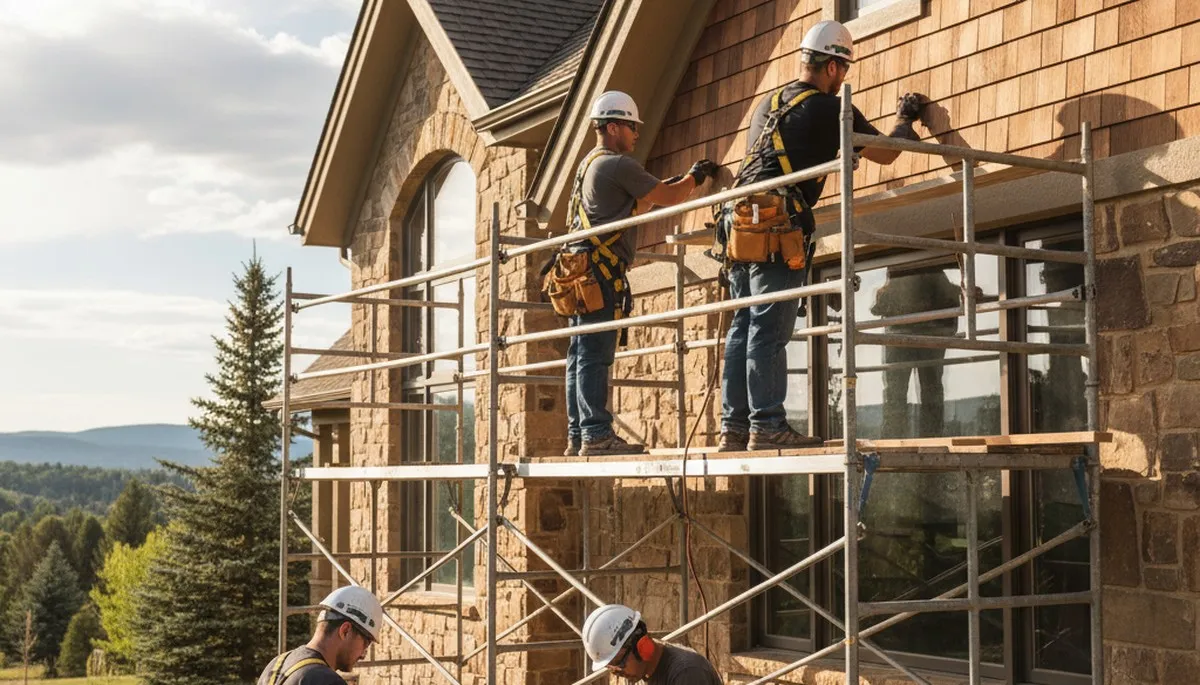 Aurora, CO siding contractor showcasing professional vinyl siding installation and exterior home improvement