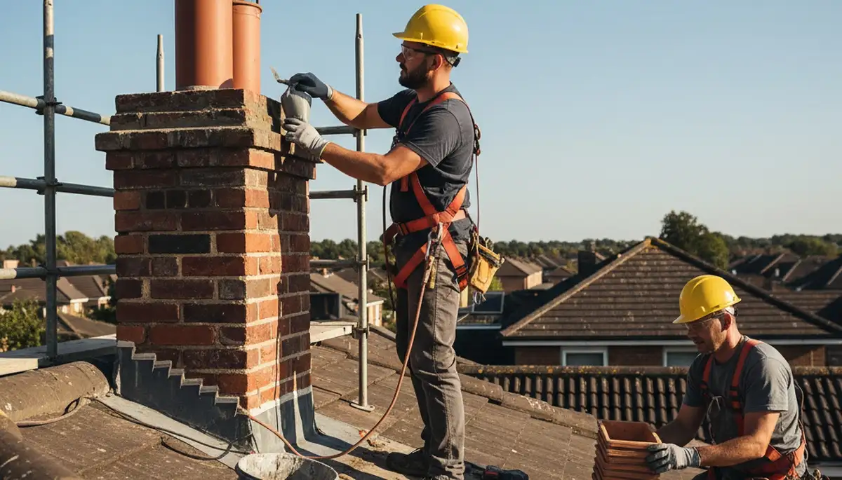 Aurora, CO chimney repair by FX Remodeling & Exteriors for brick, mortar, and flashing issues