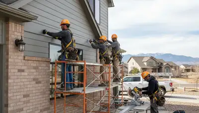 Aurora, CO vinyl siding installation by local siding contractors