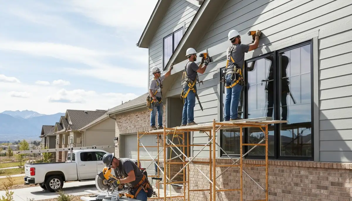 Aurora, CO siding contractor providing vinyl siding installation and replacement services