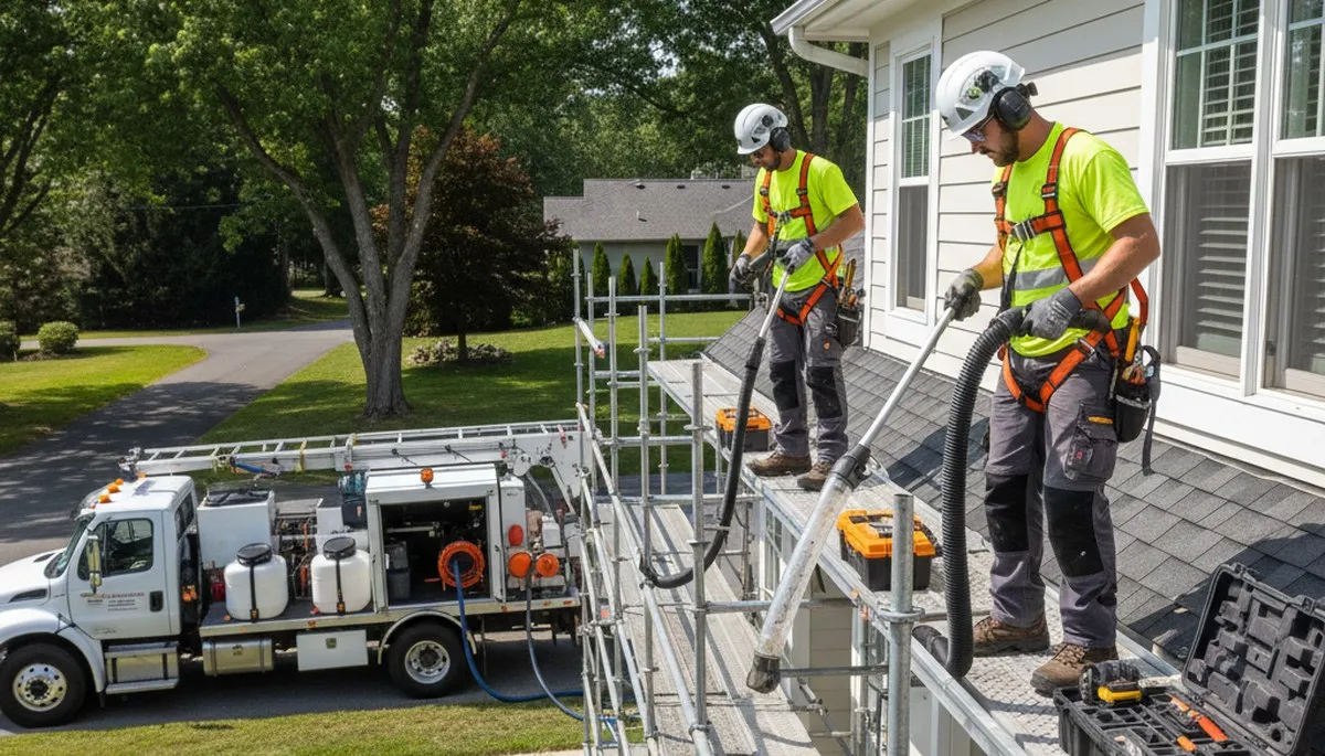 Aurora, CO siding and gutter cleaning service for home exterior maintenance and water damage prevention