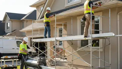 Aurora, CO gutter installation by FX Remodeling & Exteriors for home protection from runoff and snowmelt