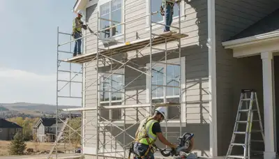 Vinyl siding installation in Aurora, CO for a durable, professional home exterior finish
