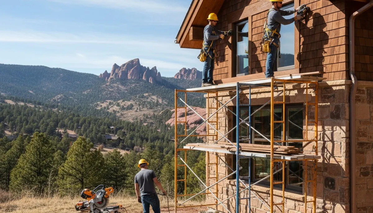 Aurora, CO siding contractor exterior for vinyl siding installation services