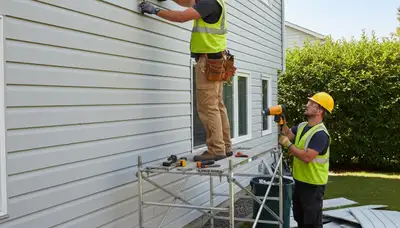 Vinyl siding repair in Aurora, CO by FX Remodeling & Exteriors for storm-damaged siding