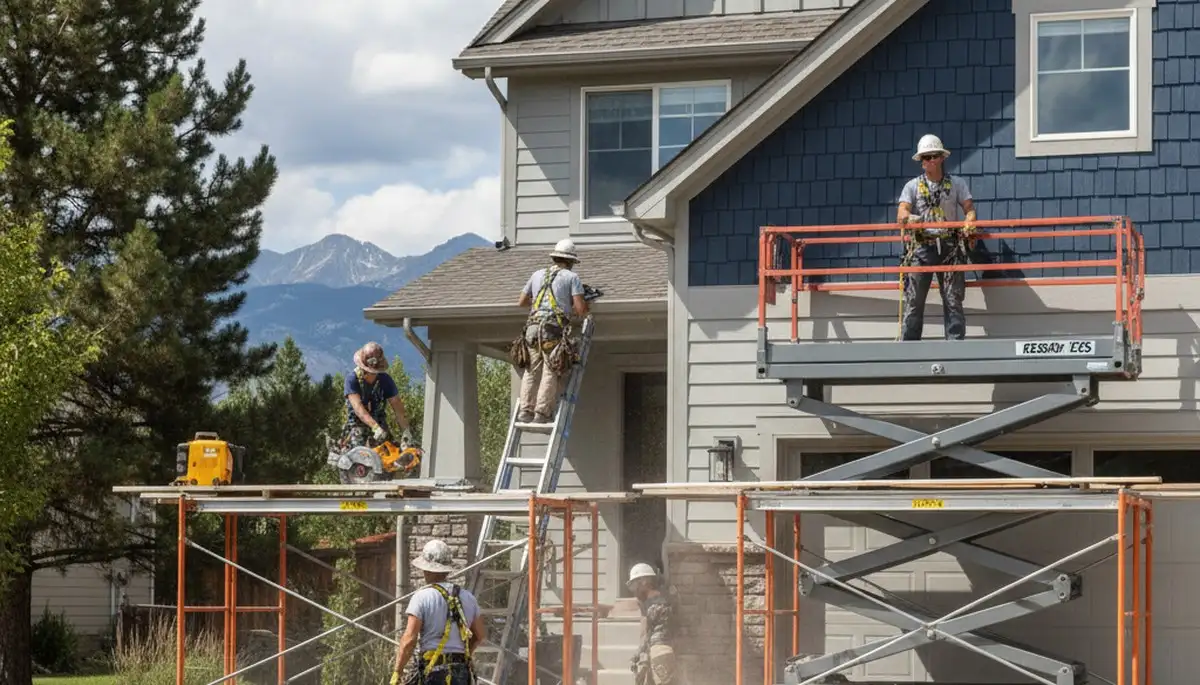 Aurora, CO siding contractor showcasing professional vinyl siding installation for local homes